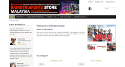 Desktop Screenshot of kkinstruments.com